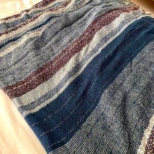 Stripes pattern scarf